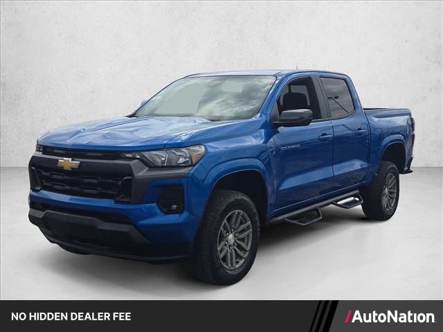 Glacier Blue Metallic 2023 Chevrolet Colorado Pickup Truck 4X2 8-Speed Automatic