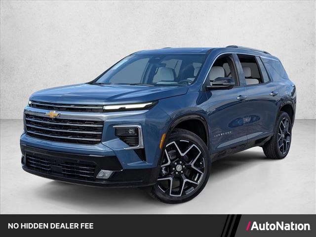 Lakeshore Blue Metallic 2026 Chevrolet Traverse High Country AWD SUV / Crossover Four-Wheel Drive 8-Speed Automatic