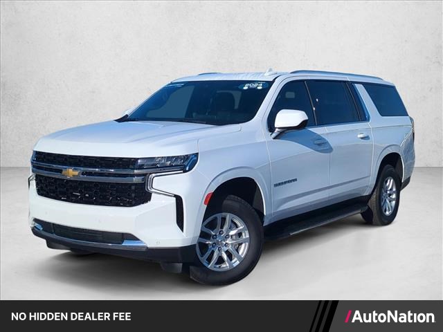 Summit White 2024 Chevrolet Suburban LS 4WD SUV / Crossover Four-Wheel Drive Automatic