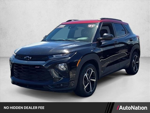 Mosaic Black Metallic 2021 Chevrolet Trailblazer SUV / Crossover Four-Wheel Drive 9-Speed Automatic
