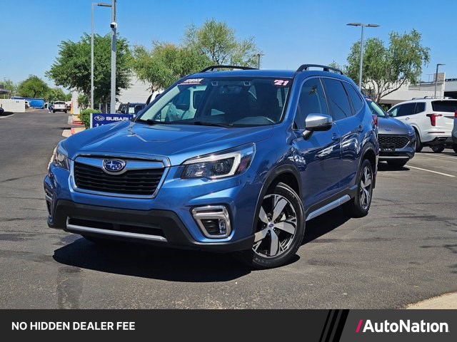 Horizon Blue Pearl 2021 Subaru Forester Touring Crossover AWD SUV / Crossover All-Wheel Drive Automatic