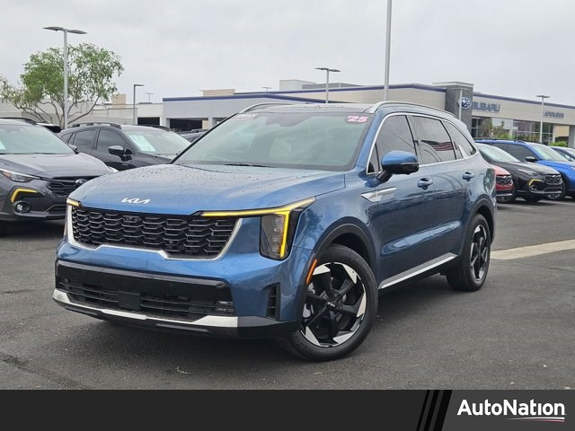 Mineral Blue 2025 Kia Sorento Hybrid SX Prestige AWD SUV / Crossover All-Wheel Drive Automatic