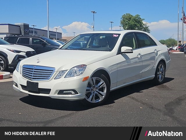 Arctic White 2010 Mercedes-Benz E-Class Sedan All-Wheel Drive Automatic