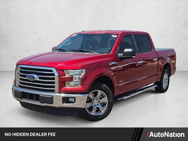 Ruby Red Metallic Tinted Clearcoat 2016 Ford F-150 Pickup Truck 4X2 6-Speed Automatic