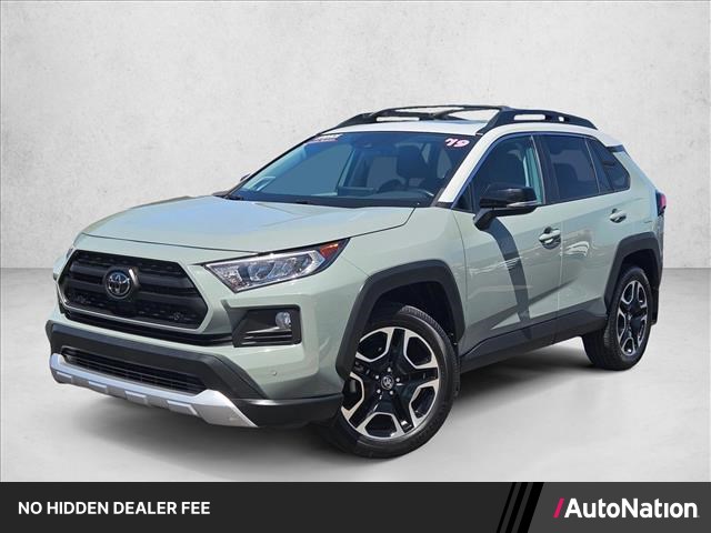 Lunar Rock/Ice Edge Roof 2019 Toyota RAV4 SUV / Crossover All-Wheel Drive Automatic