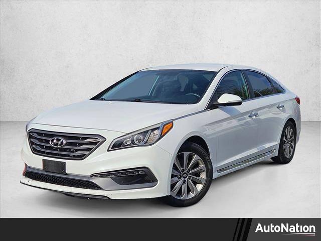 Quartz White Pearl 2015 Hyundai Sonata Sport FWD Sedan Front-Wheel Drive Automatic