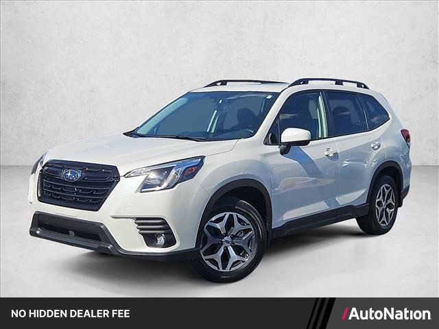 White 2024 Subaru Forester SUV / Crossover All-Wheel Drive Continuously Variable Transmission