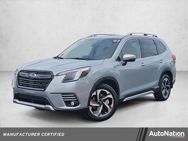 Ice Silver Metallic 2023 Subaru Forester Touring Crossover AWD SUV / Crossover All-Wheel Drive Continuously Variable Transmission
