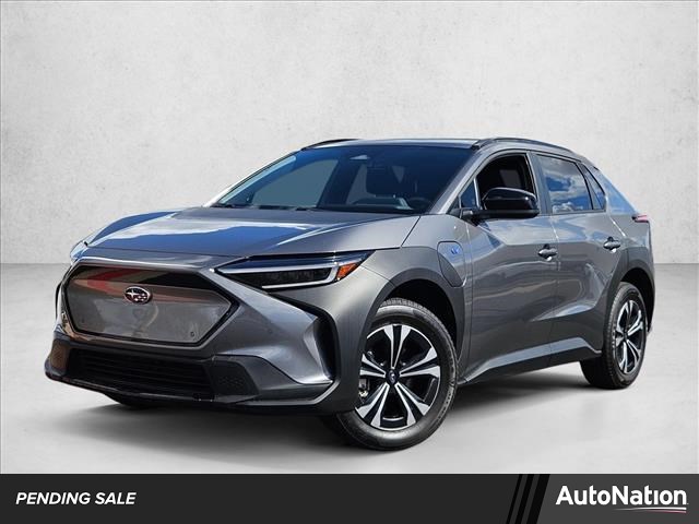 Smoked Carbon 2025 Subaru Solterra Premium AWD SUV / Crossover All-Wheel Drive Automatic