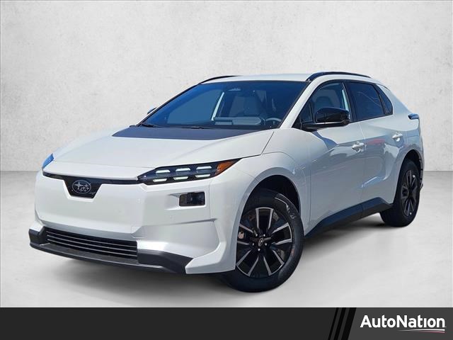 Cosmic White Pearl 2026 Subaru Solterra Premium AWD SUV / Crossover All-Wheel Drive Automatic