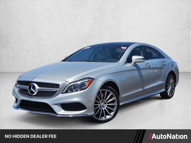 Silver/Gray 2015 Mercedes-Benz CLS Sedan Rear-Wheel Drive Automatic