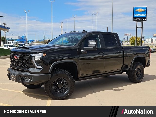 Black 2026 Chevrolet Silverado 2500HD Pickup Truck Four-Wheel Drive Automatic