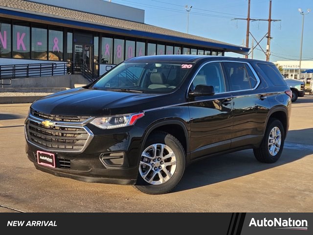 Mosaic Black Metallic 2020 Chevrolet Traverse LS FWD SUV / Crossover Front-Wheel Drive 9-Speed Automatic