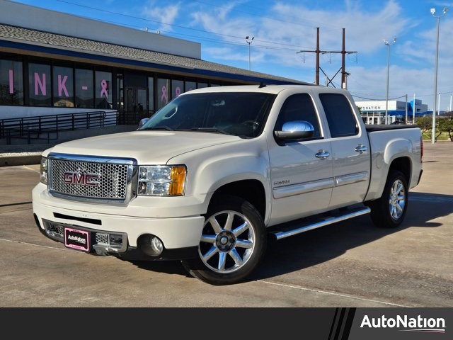 White Diamond Tricoat 2013 GMC Sierra 1500 Denali Crew Cab AWD Pickup Truck All-Wheel Drive 6-Speed Automatic