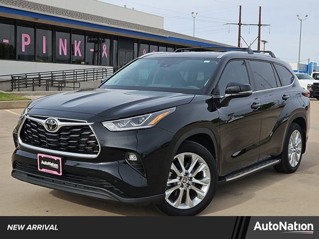 Midnight Black Metallic 2025 Toyota Highlander Limited AWD SUV / Crossover All-Wheel Drive Automatic