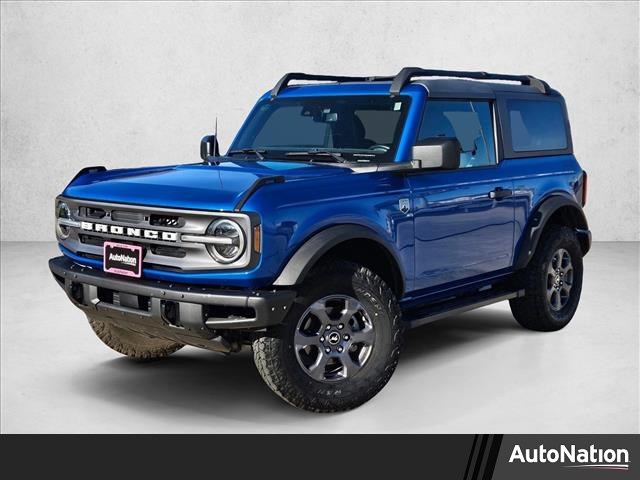 Velocity Blue Metallic 2022 Ford Bronco Big Bend 2-Door 4WD SUV / Crossover Four-Wheel Drive Automatic