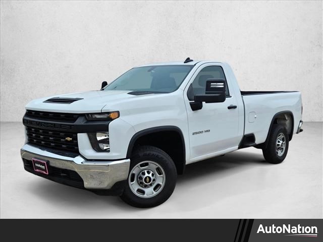 Summit White 2023 Chevrolet Silverado 2500HD Work Truck LB RWD Pickup Truck 4X2 6-Speed Automatic