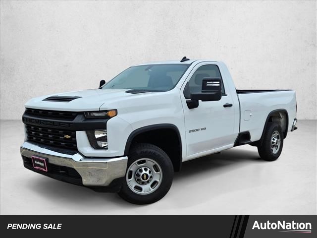 Summit White 2023 Chevrolet Silverado 2500HD Work Truck LB RWD Pickup Truck 4X2 6-Speed Automatic