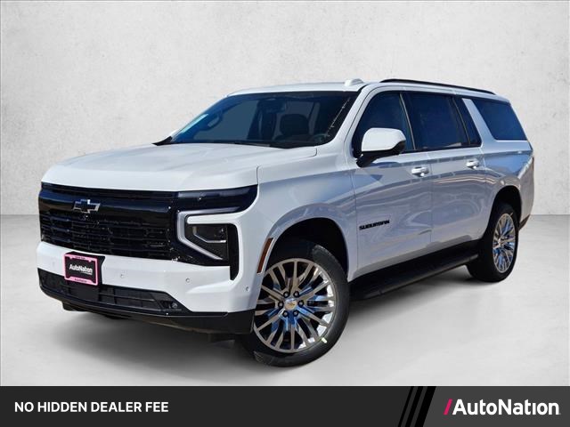 Summit White 2026 Chevrolet Suburban SUV / Crossover Four-Wheel Drive Automatic