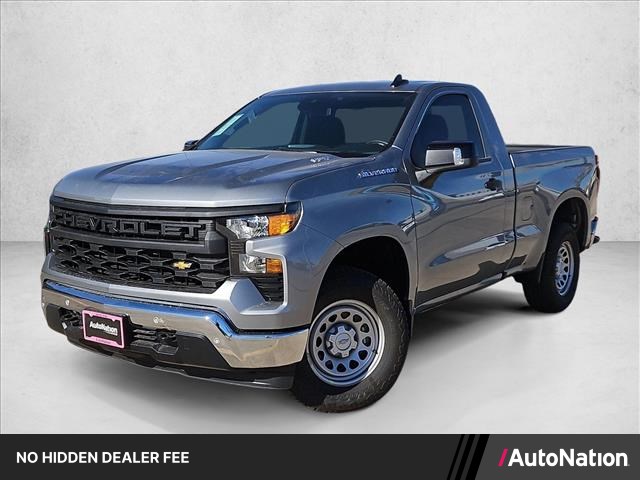 Sterling Gray Metallic 2026 Chevrolet Silverado 1500 Pickup Truck 4X2 8-Speed Automatic