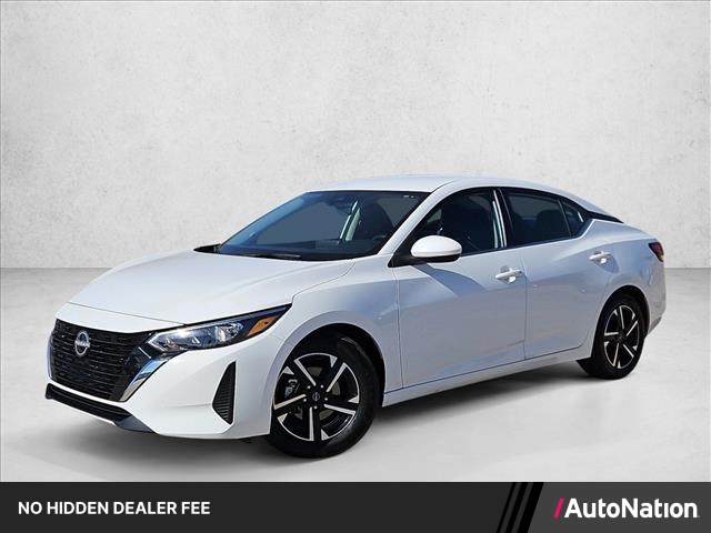 White (Fresh Powder) 2025 Nissan Sentra Sedan Front-Wheel Drive Automatic
