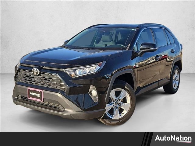 Midnight Black Metallic 2019 Toyota RAV4 XLE FWD SUV / Crossover Front-Wheel Drive Automatic