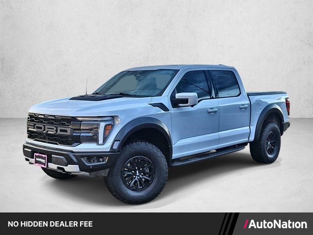 Space White Metallic 2025 Ford F-150 Pickup Truck Four-Wheel Drive Automatic
