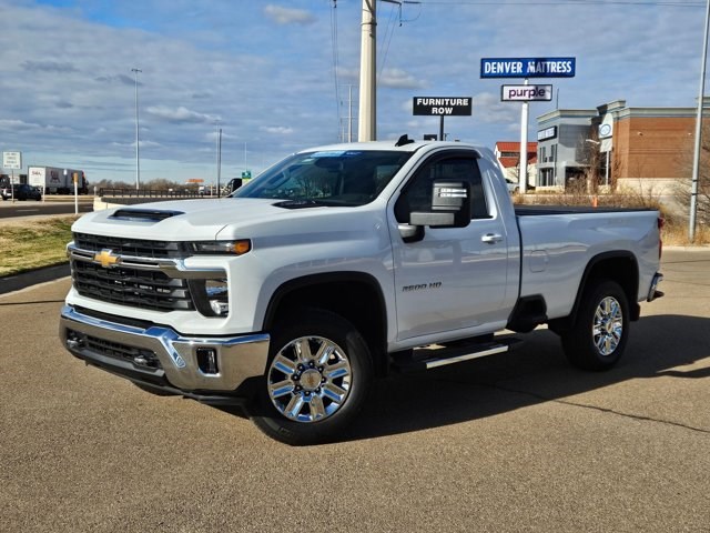 Summit White 2024 Chevrolet Silverado 2500HD LT Regular Cab LB RWD Pickup Truck 4X2 Automatic