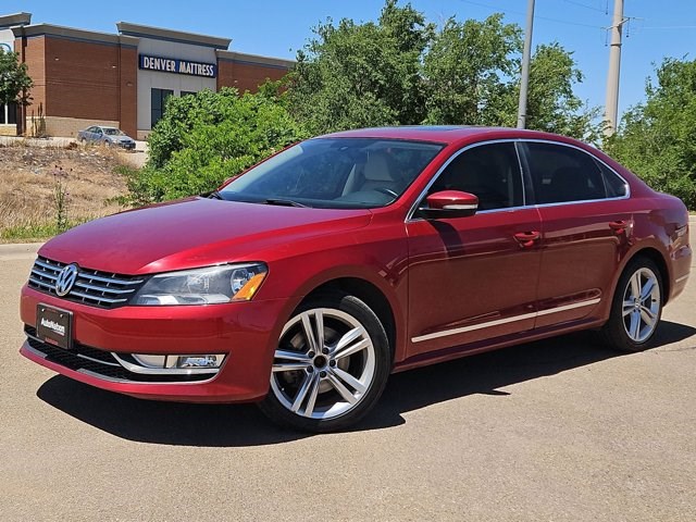 Fortana Red 2015 Volkswagen Passat 2.0L TDI SE FWD Sedan Front-Wheel Drive Automatic