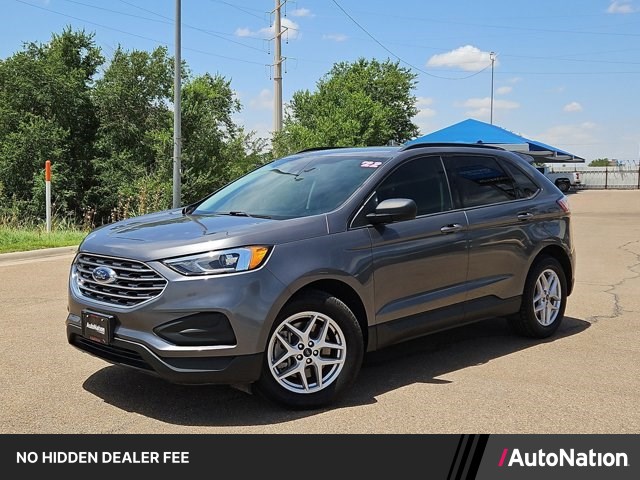 Carbonized Gray Metallic 2022 Ford Edge SE AWD SUV / Crossover All-Wheel Drive 8-Speed Automatic