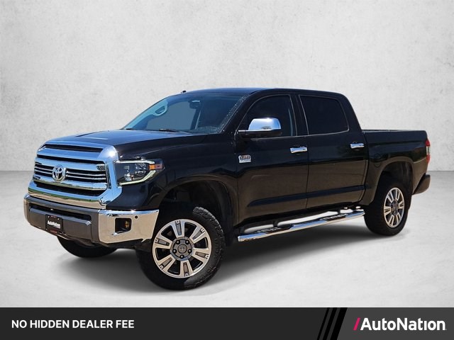 Midnight Black Metallic 2016 Toyota Tundra Pickup Truck Four-Wheel Drive Automatic