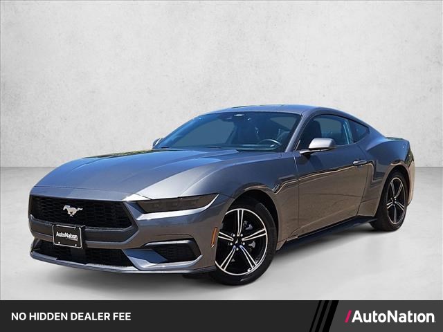 Carbonized Gray Metallic 2025 Ford Mustang Coupe Rear-Wheel Drive Automatic