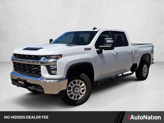 Summit White 2021 Chevrolet Silverado 2500HD LT Crew Cab 4WD Pickup Truck Four-Wheel Drive Automatic