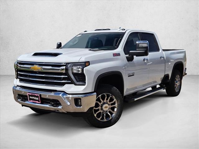 Summit White 2026 Chevrolet Silverado 2500HD LTZ Crew Cab 4WD Pickup Truck Four-Wheel Drive Automatic