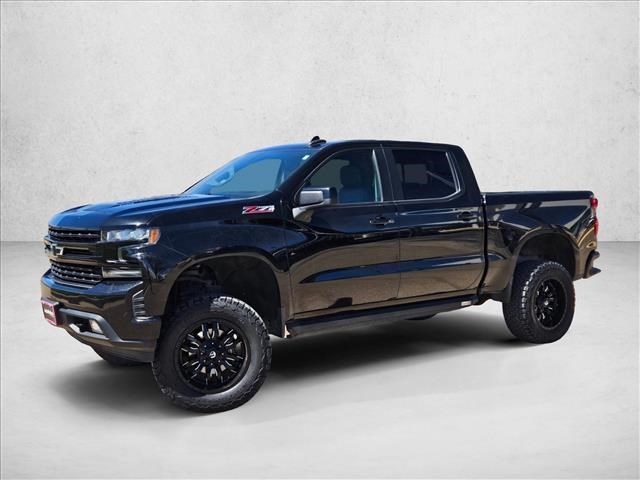 Black 2021 Chevrolet Silverado 1500 RST Crew Cab 4WD Pickup Truck Four-Wheel Drive