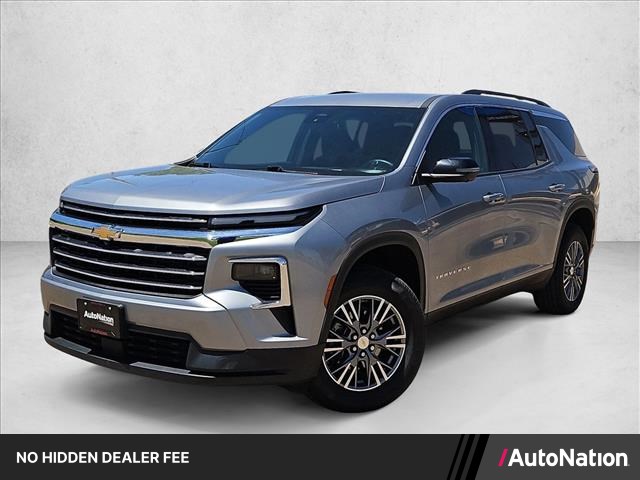 Sterling Gray Metallic 2024 Chevrolet Traverse LT AWD SUV / Crossover Four-Wheel Drive 8-Speed Automatic