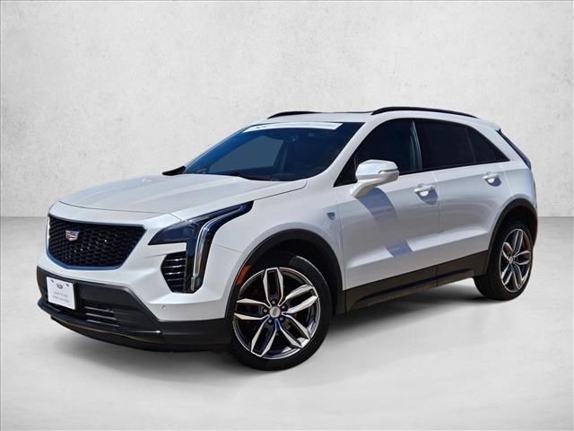 Crystal White Tricoat 2021 Cadillac XT4 Sport FWD SUV / Crossover Front-Wheel Drive 9-Speed Automatic