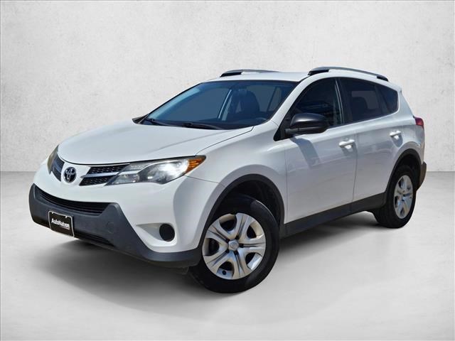 White 2014 Toyota RAV4 LE SUV / Crossover Front-Wheel Drive Automatic