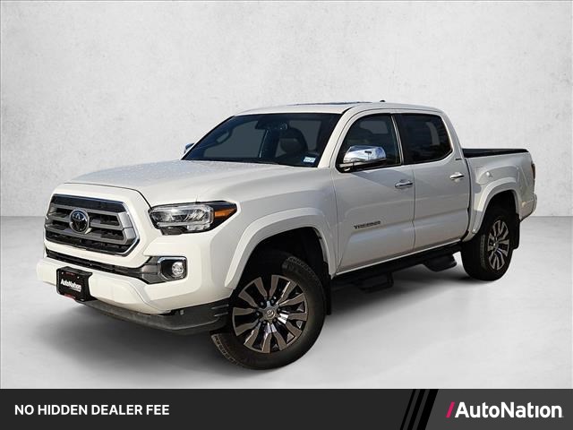 White 2022 Toyota Tacoma Pickup Truck Four-Wheel Drive Automatic