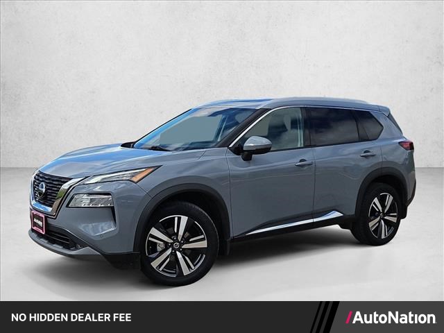 Boulder Gray Pearl 2021 Nissan Rogue SUV / Crossover Front-Wheel Drive Automatic