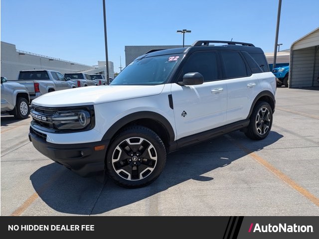 Oxford White 2022 Ford Bronco Sport SUV / Crossover All-Wheel Drive 8-Speed Automatic