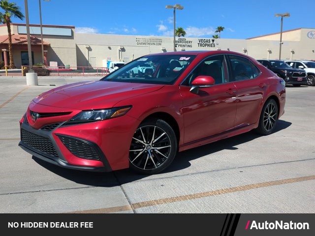 Supersonic Red 2024 Toyota Camry Sedan Front-Wheel Drive Automatic