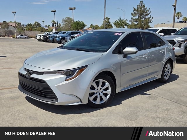 Classic Silver Metallic 2024 Toyota Corolla Sedan Front-Wheel Drive Automatic