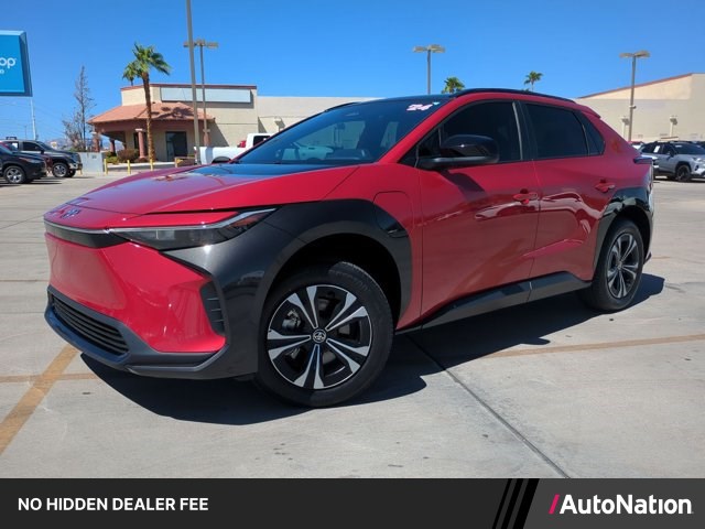 Supersonic Red 2024 Toyota bZ4X SUV / Crossover Front-Wheel Drive Automatic