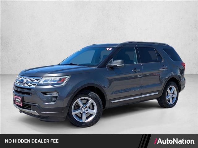 Gray (Magnetic Metallic) 2019 Ford Explorer SUV / Crossover Front-Wheel Drive 6-Speed Automatic