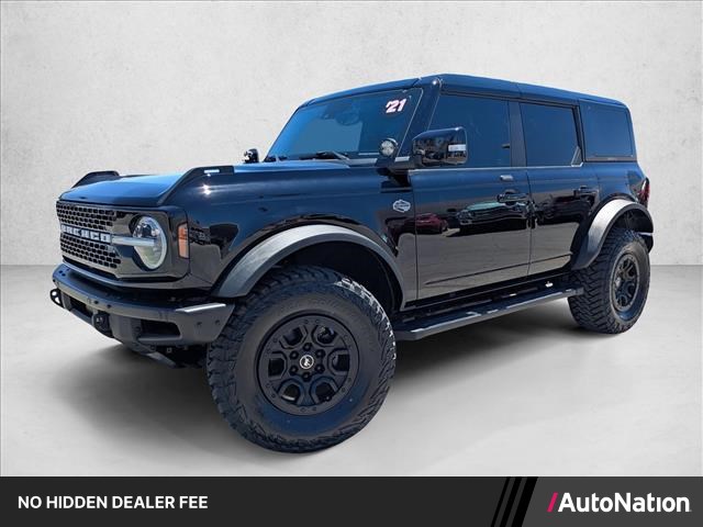 Shadow Black 2021 Ford Bronco SUV / Crossover Four-Wheel Drive Automatic