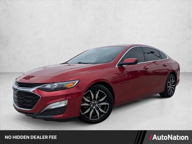 Cherry Red Tintcoat 2021 Chevrolet Malibu Sedan Front-Wheel Drive Automatic