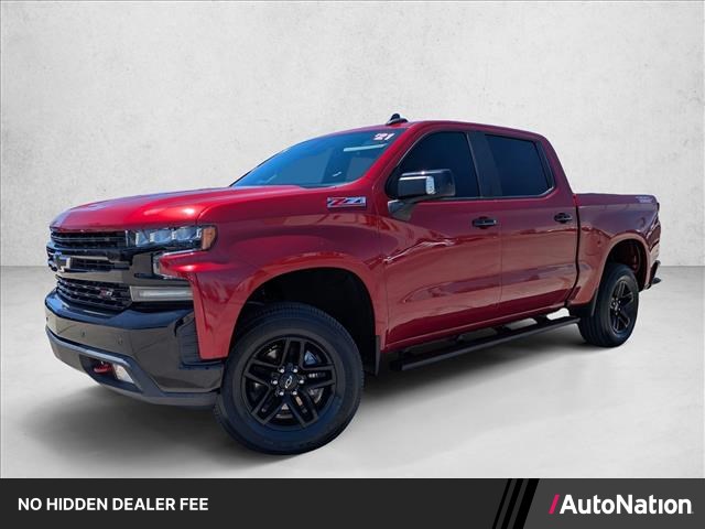 Cherry Red Tintcoat 2021 Chevrolet Silverado 1500 Pickup Truck Four-Wheel Drive Automatic