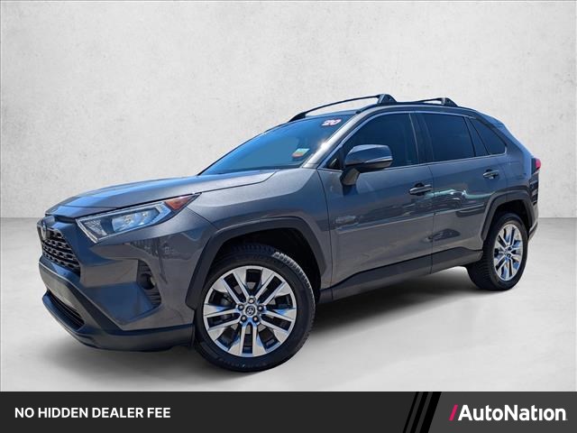 Magnetic Gray Metallic 2020 Toyota RAV4 SUV / Crossover Front-Wheel Drive Automatic