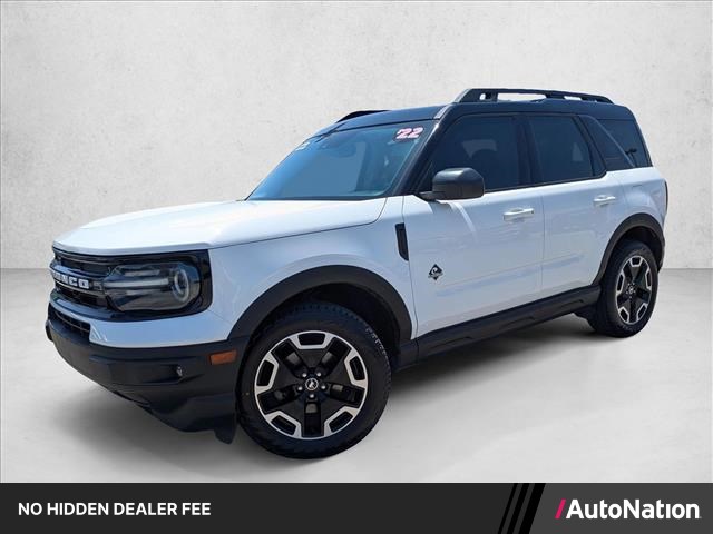 Oxford White 2022 Ford Bronco Sport SUV / Crossover All-Wheel Drive 8-Speed Automatic